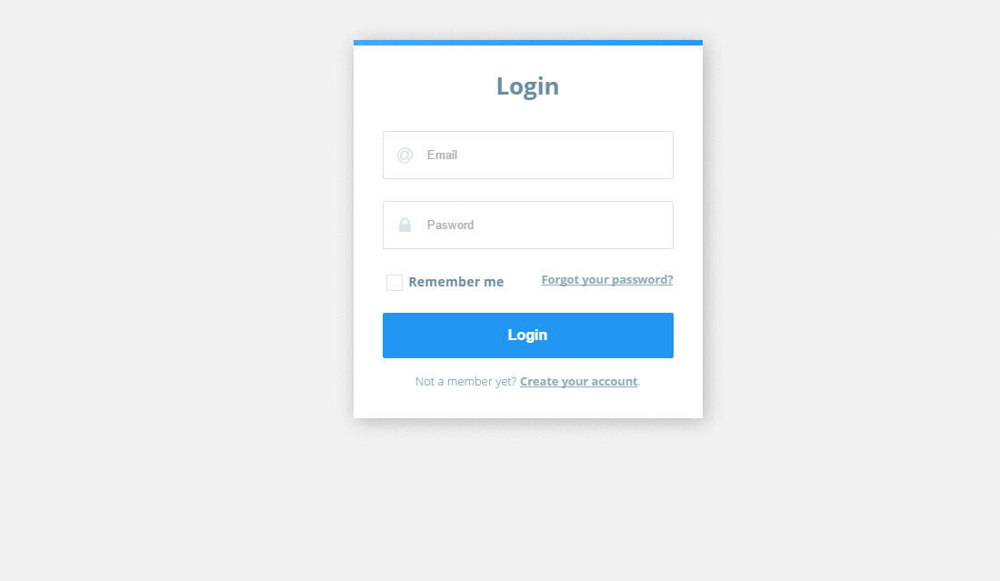 Flipping Login/Sign up Form Only with CSS.