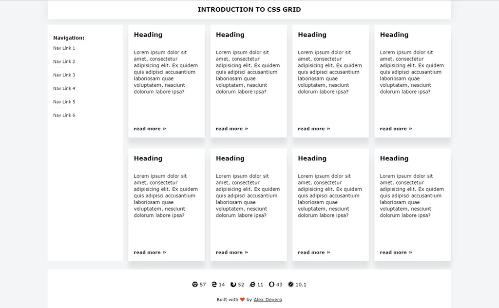 Quick And Easy Introduction To CSS Grid For Beginners